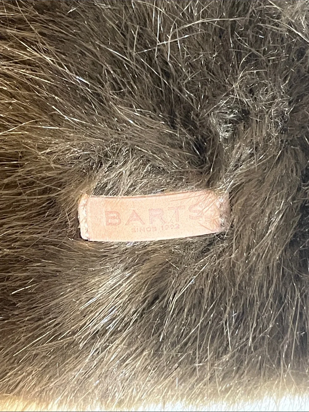 Barts plush faux